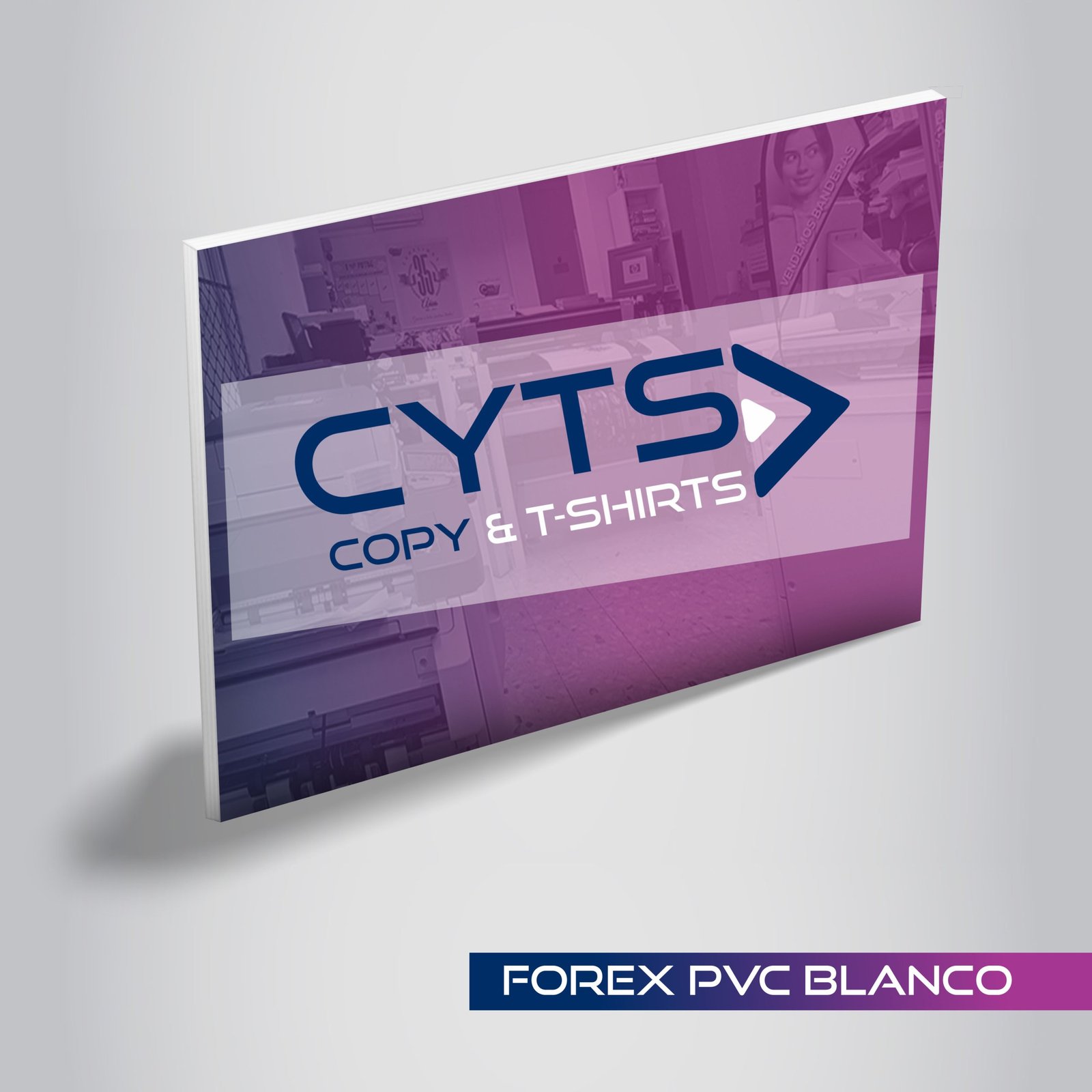 Forex PVC Blanco