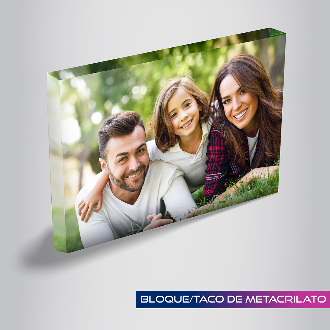 Bloques de metacrilato