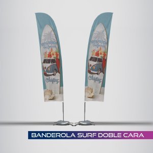 Bandera Surf doble cara