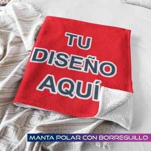 Manta Polar con Borreguillo