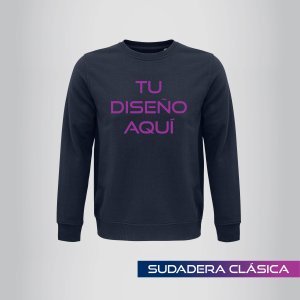 Sudadera personalizable.