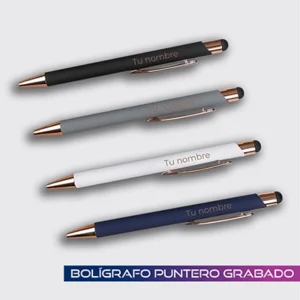 Bolígrafo puntero grabado