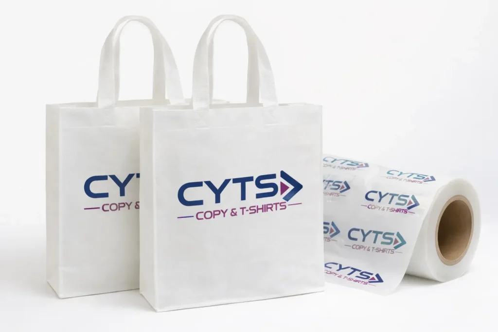 Bolsas tote bag personalizadas con logo para merchandising corporativo